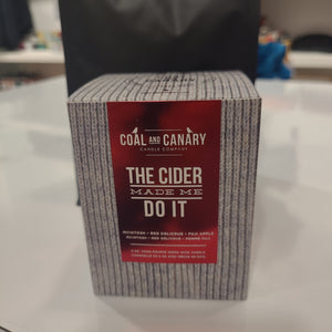 Coal and canary - The cider made me do it
