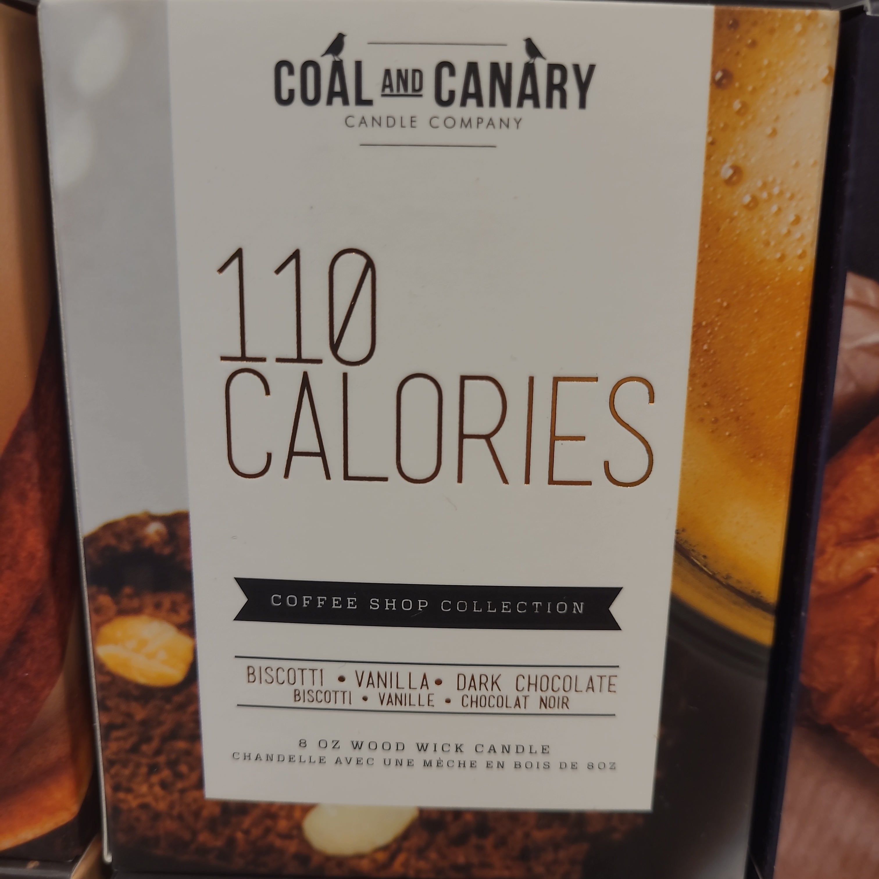 Coal and canary - 110 calories