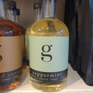 Gourmet inspiration- peppermint coffee syrup
