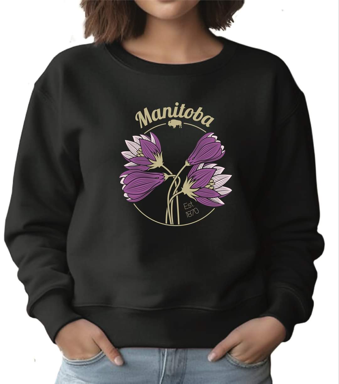 Buffalo Threads | Crocus Flower Crewneck