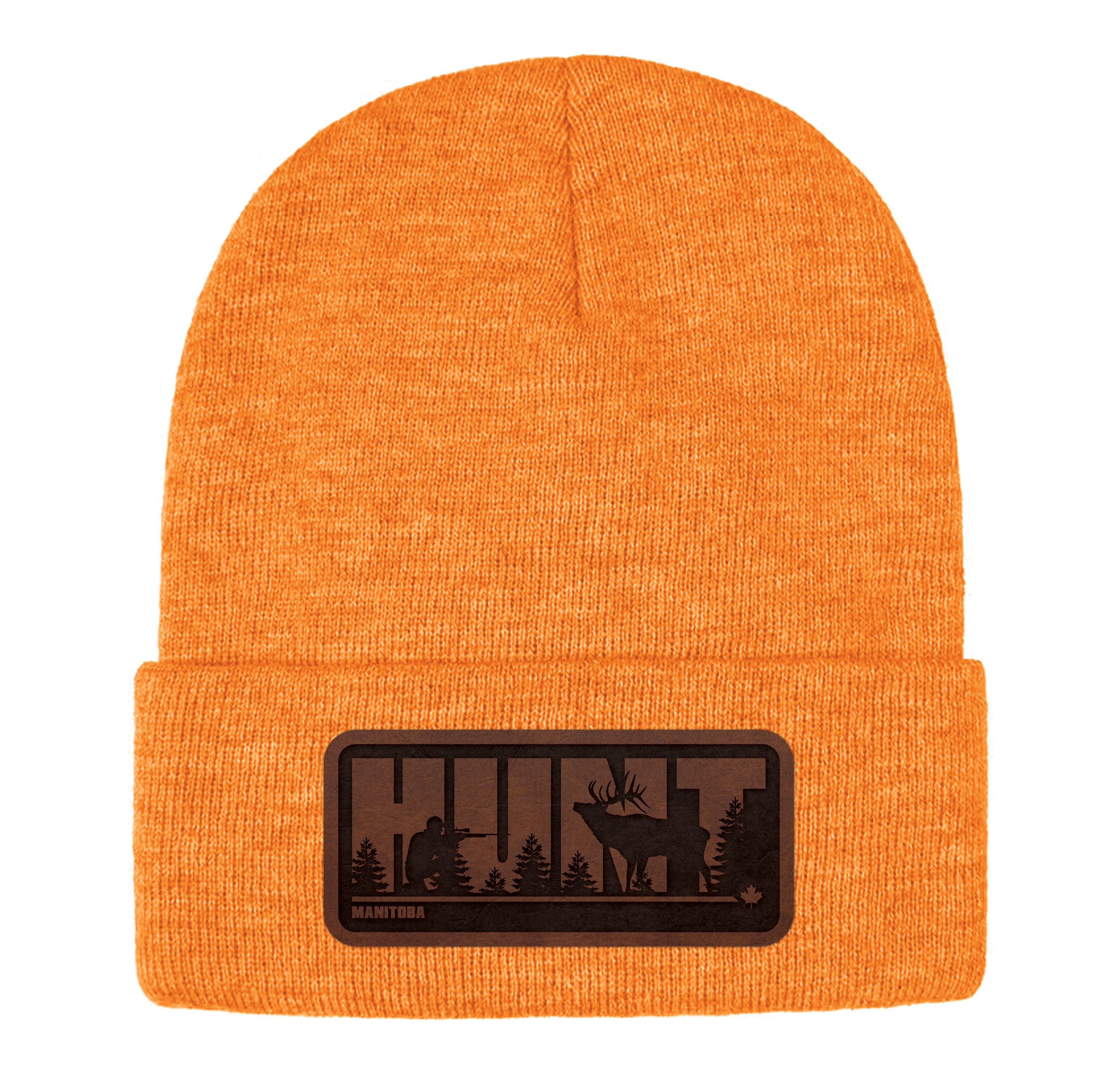 Buffalo Threads | Leather HUNT Beanie