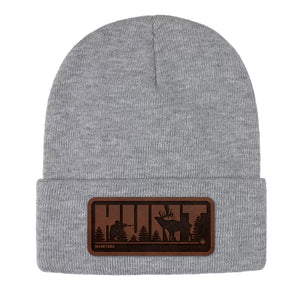 Buffalo Threads | Leather HUNT Beanie