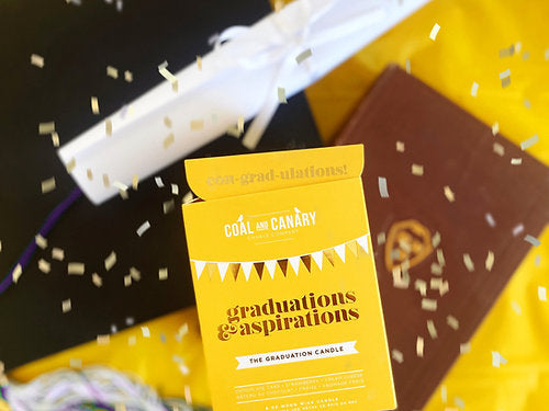 Coal & Canary Candles - Graduations & Aspirations