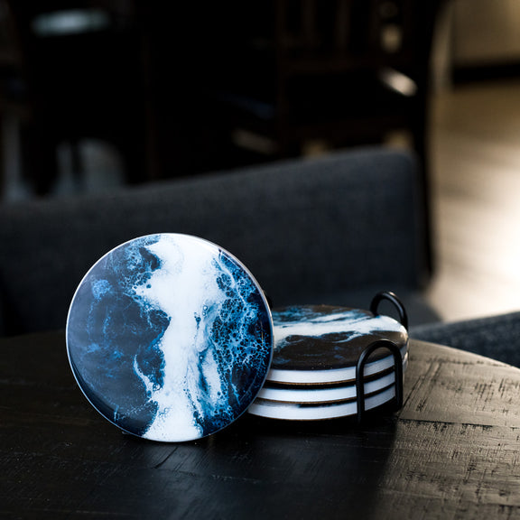 Lynn & Liana - Ceramic Resin Coasters