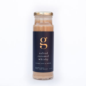 Gourmet Inspirations Salted Caramel Whiskey Dessert Sauce