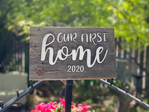 Farmstead Signs - Our First Home